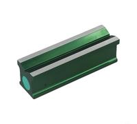 Zilimontt Jauge de niveau de bande de précision 100 mm Résolution 0,02 mm Corps en métal avec fioles à bulles graduées et base à rainure en V pour installation de machines-outils industrielles haute