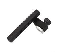 Zilimontt Jauge d'onglet réglable pour scie de table avec rail de guidage, butée de rail et support - Compatible avec toupie de travail du bois, règle d'angle pour coulissantes de 215 mm/415 mm (E)