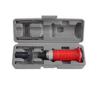 Zilimontt Jeu d'embouts de tournevis robustes avec fonction marteau pour vis rouillées/tenaces - 3 pour Phillips + 3 embouts en acier à fente, support de tournevis portatif de 165 mm pour