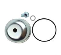 Zilimontt Kit de cuve de flotteur de carburateur pour 495933 494378 693614 - Réparation de carburateur avec construction en métal et caoutchouc pour pièces de tondeuse à gazon et équipement électrique