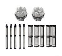 Zilimontt Kit de filtres Airless avec 2 ventouses, 5 noyaux de pompe et 5 filtres pour Graco 390, 395, 490, 495 et 5956712