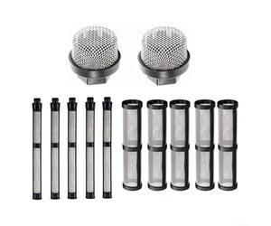Zilimontt Kit de filtres Airless avec 2 ventouses, 5 noyaux de pompe et 5 filtres pour Graco 390, 395, 490, 495 et 5956712