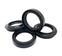 Zilimontt Kit de joint et de joint anti-poussière 56-132 pour F650/GS/ST/G650GS K75 K1200S R1200S et pour Honda CB1100 CB400F CB500F CB500X CB600F CBR1000F CBR500R CBR600F2 F2 FF 3 RR CT. X700