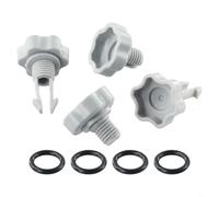 Zilimontt Kit de joints de rechange pour filtre de piscine #25004/2500 avec soupapes de libération d'air et joints toriques pour pompes de 2 500 GPH compatibles avec les modèles 28111CA 28131CA