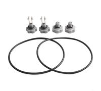 Zilimontt Kit de joints de rechange pour systèmes de piscine avec soupapes de libération d'air et joints toriques compatibles avec pompes à filtre à sable de 2500 GPH