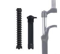 Zilimontt Kit de pièces de fourche de suspension compatible avec Fox Float 32, levier de verrouillage mécanique et capuchon de verrouillage, composants de réparation et d'entretien en plastique pour