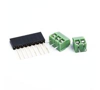 Zilimontt Kit de prototype de bornier à vis pour Arduino Mega 2560 R3, support PCB 84 broches avec prises femelles, FR-4 en fibre de verre pour Arduino Mega 2560 R3