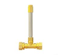 Zilimontt Kit de raccord de tuyau en laiton pour décoration de la maison et projets d'artisanat, décoration en forme de croix pour collectionneurs et amateurs