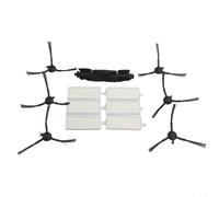 Zilimontt Kit de rechange pour aspirateur robot Tapo RV10/RV30/RV30 Plus - Brosse à rouleau, 6 brosses latérales et 6 filtres, compatible avec les aspirateurs robots de la série RV, pour un nettoyage