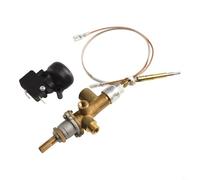 Zilimontt Kit de réparation de sonde thermocouple pour chauffage de terrasse avec protection anti-flamme pour chauffage de terrasse au gaz propane, chauffage de table, chauffage extérieur