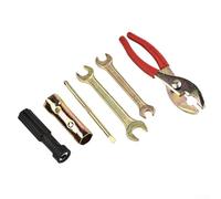 Zilimontt Kit d'outils 5 pièces pour moto avec pince et extracteur de clé pour modèles CBR600RR/CBR1000RR/CBR650F, avec pochette de rangement