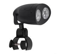 Zilimontt Lampe de barbecue avec 10 LED super lumineuses, plastique ABS résistant à la chaleur, rotation à 360 degrés pour cuisine en plein air, barbecue et camping