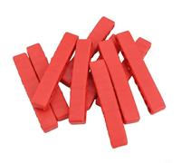 Zilimontt Lot de 10 porte-embouts hexagonaux de 6,35 mm pour forets - 6 trous et 11 trous en caoutchouc souple, noir/rouge (B)