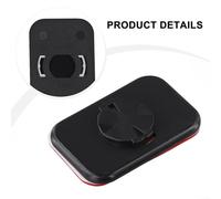 Zilimontt Lot de 2 adaptateurs de téléphone pour IGPSPORT pour vélo - Plaque arrière adhésive solide et légère