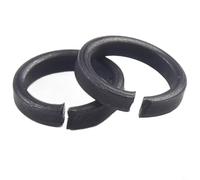 Zilimontt Lot de 2 anneaux de retenue pour clé à chocs avec joints toriques, anneaux de retenue de douille pour entraînement carré de 3/8" et 1/2", pièces de rechange compatibles avec la plupart des