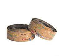 Zilimontt Lot de 2 bandes de guidon en polyuréthane pour vélo de route - 2150 mm de longueur, 30 mm de largeur, 2,5 mm d'épaisseur - Bande élastique en polyuréthane absorbant les chocs - Marron