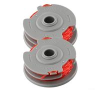 Zilimontt Lot de 2 bobines de rechange pour Flymo FLY021 513937190 Compatible avec Contour 500 pour XT Multi Trim Power Trim Mini Trim, matériau en nylon, facile à installer, grande ligne