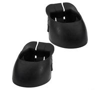 Zilimontt Lot de 2 bottes de protection antidérapantes en caoutchouc pour le soin des plaies équines et la récupération des blessures, noir, S/M/L/XL
