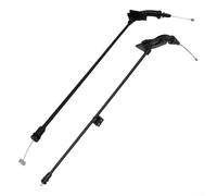 Zilimontt Lot de 2 câbles de contrôle de loquet de capot 1769934 1769935 pour Ford Transit 2012-2023 côté passager avant gauche OE BK2116C565AC BK2116C657AD