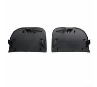 Zilimontt Lot de 2 capuchons de crochet de remorquage pour pare-chocs avant pour Prius 2012-2015, côtés gauche et droit, bordure en plastique noir compatible avec 52127-47903 52128-47903