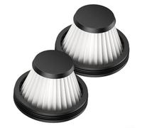 Zilimontt Lot de 2 cartouches filtrantes noires pour aspirateur à main A2 Pro - Haute efficacité de filtration - Filtres de rechange lavables