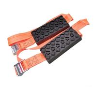 Zilimontt Lot de 2 chaînes à neige antidérapantes en polyuréthane pour voiture, VUS, camion, planches d'évasion toutes saisons, pour une installation facile des sangles de sauvetage sur routes