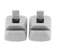 Zilimontt Lot de 2 clips de fixation de pare-soleil pour Focus 2000-2004 - Clip de montage en plastique de rechange direct, compatible avec YS4Z-5404132-AAA / YS4Z5404132AAA, Gre