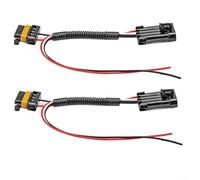 Zilimontt Lot de 2 faisceaux d'alimentation pour feux arrière compatibles avec Polaris pour RZR 570 800 900 1000 2015-2024 Connecteur de câblage de rechange direct pour VTT UTV côte à côte