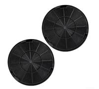 Zilimontt Lot de 2 filtres à charbon actif pour hotte de cuisine - 198 x 30 mm - Contrôle efficace