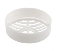 Zilimontt Lot de 2 filtres à cheveux pour receveur de douche Viega Tempoplex compatibles avec les modèles 60 mm 6960 6963 Empêche l'encrassement des cheveux et le refoulement dans les canalisations de