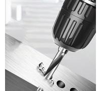 Zilimontt Lot de 2 ou 5 forets en carbure pour acier inoxydable, alliage M35, diamètre de 3 à 12 mm, pointe de 135 degrés, compatible avec perceuses électriques et tours, lot de 2 ou 5 pièces (12 mm)