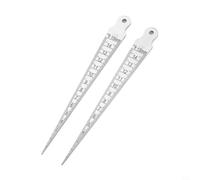 Zilimontt Lot de 2 outils de mesure d'ouverture, jauge conique de 15 mm, pour alésages cylindriques et petits trous