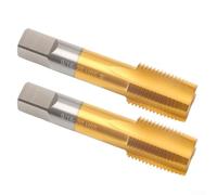 Zilimontt Lot de 2 outils de réparation de manivelle en acier à haute teneur en carbone pour pédale, filetage droit et gauche 9/16-20 pouces, compatible avec aluminium et acier pour manivelles de vélo