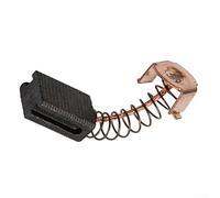 Zilimontt Lot de 2 paires de balais de carbone pour meuleuse d'angle 12 x 8 x 5 mm compatibles avec les outils électriques Black & Decker G720 et WS125 pour moteur électrique de rechange