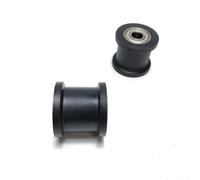 Zilimontt Lot de 2 poulies de rameur avec roulements doubles 6000Z, construction en métal et plastique, 10 mm DI / 39 mm OD, hauteur 34,5 mm, accessoire d'équipement de gym pour l'aviron et l'abdomen