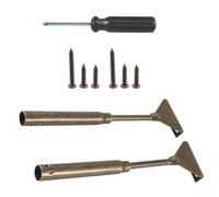 Zilimontt Lot de 2 ressorts de support de porte d'armoire de camping-car avec matériaux métalliques et mécanisme à ressort pour une utilisation stable des portes dans les véhicules