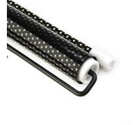 Zilimontt Lot de 2 rideaux pare-soleil de voiture pour battant avant et arrière, 50 x 39 cm, gris, anti-soleil, avec bandes adhésives double face, compatibles avec