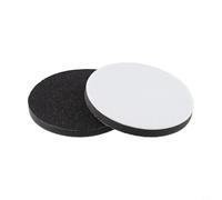 Zilimontt Lot de 2 tampons de retrait de peau orange de 1,9 cm, 5,9 cm, 6,2 cm pour polissoirs et polisseuses, alternative au ponçage simple, compatible avec polisseuse de 75 mm, 100 mm, 125 mm, 150