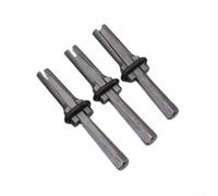 Zilimontt Lot de 3 cales robustes pour fendre la pierre - 14 mm de diamètre x 110 mm de long - Outils manuels pour fendage de pierre - Pour usage industriel et plume d'angle