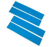 Zilimontt Lot de 4 filtres à air en éponge PU pour systèmes électriques divisés, compatibles avec les modèles MSY-GE24NA, MSY-GL24 et -2310FT-E, 41,9 x 8,3 cm