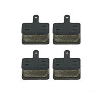 Zilimontt Lot de 4 paires de plaquettes de frein à disque de vélo, en résine métallique avec clip à ressort, compatibles avec B01S BR-MT200 MT400 M355 M375 M395 M415 M416 M445 M446 M447