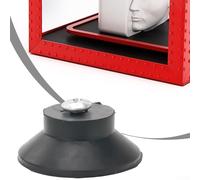 Zilimontt Lot de 4 pieds en caoutchouc pour compresseur d'air, patins anti-vibrations en caoutchouc solide avec filetage M6, coussinets antidérapants avec vis pour pompes à air, huile - 45 x 20 mm