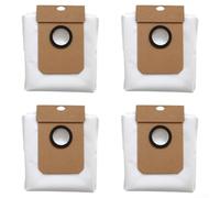 Zilimontt Lot de 4 sacs à poussière de rechange pour aspirateur Airbot L108S Pro Ultra, sacs de collecte en tissu non tissé, accessoires filtrants jetables