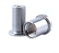 Zilimontt Lot de 5 boulons en acier inoxydable pour plateau de vélo simple, double ou triple, fixations de pédalier résistantes pour montagne ou (A)