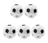 Zilimontt Lot de 5 boutons de tiroir en forme de ballon de football pour chambre d'enfant avec poignées en ABS pour commodes, armoires
