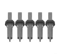 Zilimontt Lot de 5 cales à fendre la pierre et cales à plumes pour béton, marbre, granit, outils de fendage de roche, fabriqués en acier à ressort traité thermiquement, tailles 16 mm et 20 mm (20 x