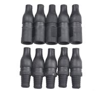 Zilimontt Lot de 5 connecteurs de câble pour panneau solaire PV, connecteurs mâles et femelles MC3 photovoltaïques, étanchéité IP67, contacts en cuivre étamé, 30 A 1500 V CC, flamme UL94-V0