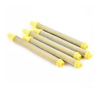 Zilimontt Lot de 5 filtres à peinture sans air 100 mailles en acier inoxydable 304 pour éliminer les grosses particules, compatible avec Wagner et beaucoup
