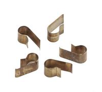 Zilimontt Lot de 5 pattes et ressorts de moyeu de roue de vélo, pièces de rechange en acier inoxydable compatibles avec Fulcrum F0/F1/F3/F5 XL et NovaTec Quanto pour moyeu lisse (B)