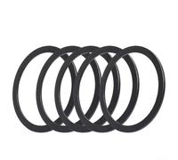 Zilimontt Lot de 5 rondelles d'espacement de moyeu de roue d'inertie en alliage d'aluminium pour pédaliers, avec options d'épaisseur de 1 à 3 mm (42 mm de diamètre extérieur/35 mm ID), légères pour